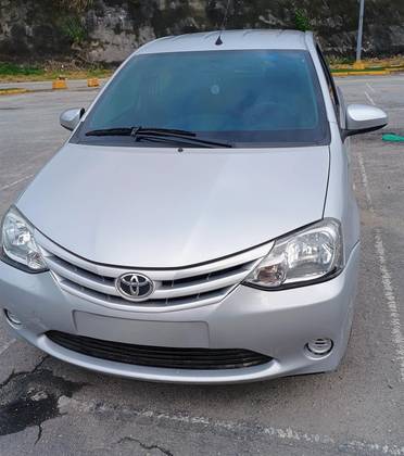 TOYOTA ETIOS 1.5 XS 16V FLEX 4P MANUAL TOYOTA ETIOS 1.5 XS 16V FLEX 4P MANUAL